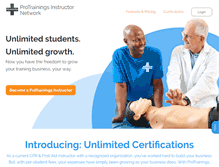 Tablet Screenshot of proinstructortraining.com